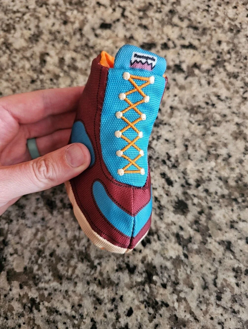 Appalachian Tail Boots dog toy by Barkbox Dog Sz XS/S
